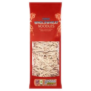 TESCO WHOLEWHEAT NOODLES 250G