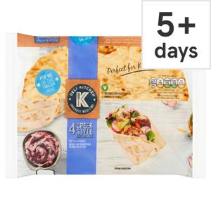 Deli Kitchen 4 Greek Style Flatbreads 320G