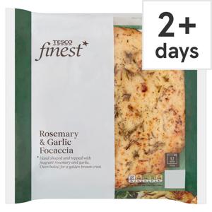 Tesco Finest Rosemary & Garlic Focaccia 245G