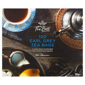 Morrisons The Best Earl Grey Tea Bags 100's