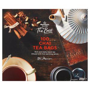 Morrisons The Best 100 Chai Tea Bags