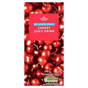 Morrisons No Added Sugar Cherry Juice Drink