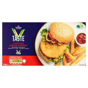 Morrisons V Taste 4 Vegetarian Quarter Pounders