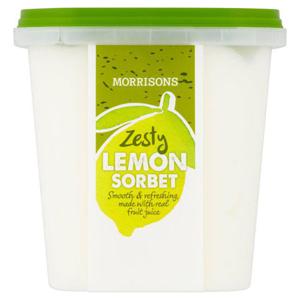 Morrisons Lemon Sorbet