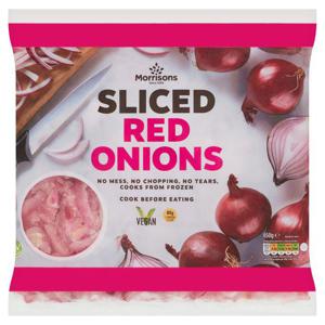 Morrisons Sliced Red Onion