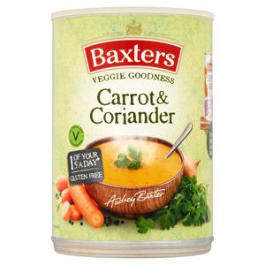 BAXTERS VGTRN CARROT & COR SOUP 400G