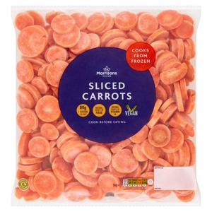 Morrisons British Slices Carrots