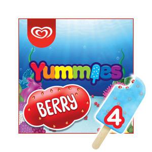 Yummies Berry Lolly With Strawberry Gummies