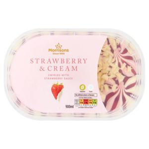 Morrisons Strawberry & Cream