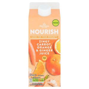 Morrisons Nourish Carrot, Orange & Ginger Juice