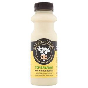 Shaken Udder Top Banana Milkshake