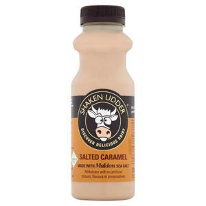 Shaken Udder Salted Caramel Milkshake