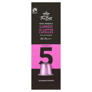 Morrisons The Best Fairtrade Lungo Coffee Pods