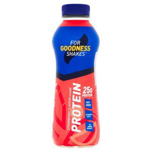 For Goodness Shakes Strawberry Protein Drink