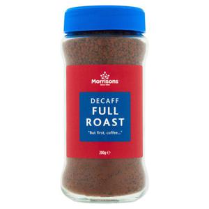 Morrisons Decaff Full Roast Instant Coffee