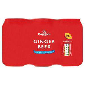 Morrisons Fiery Ginger Beer No Added Sugar