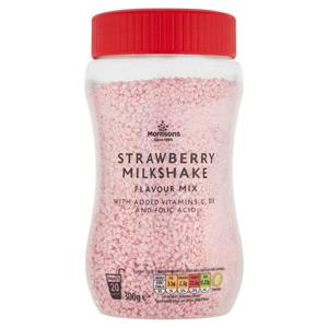 Morrisons Strawberry Flavour Milkshake Mix