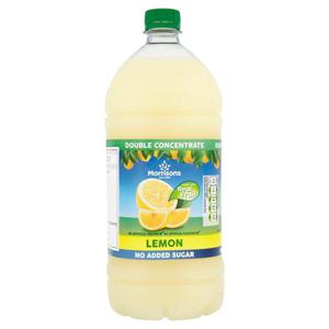 Morrisons No Added Sugar Lemon Concentrate