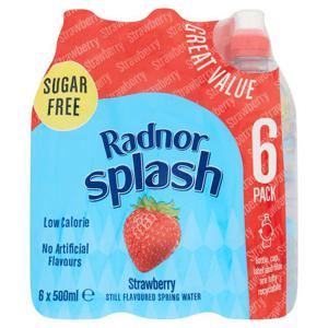 Radnor Splash Still Strawberry