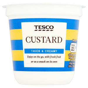 TESCO RTE POT CUSTARD 150G