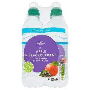 Morrisons Apple & Blackcurrant Still Water