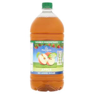 Morrisons No Added Sugar Apple Double Concentrate Squash