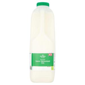 Morrisons British Semi Skimmed Milk  2 Pints