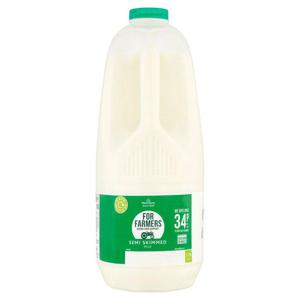 Morrisons Milk For Farmers Semi Skimmed Milk 6 Pint