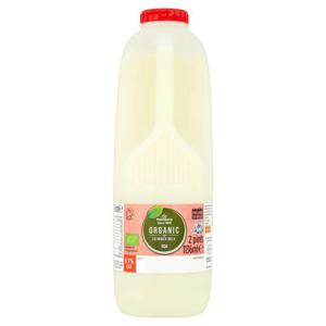 M Organic British Skimmed Milk 2 Pints