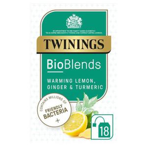 Twinings Bioblends Lemon, Ginger & Turmeric 18 Tea Bags