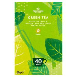 Morrisons Aromatic Green Tea 40's