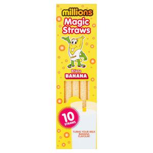 Millions Magic Straws Banana