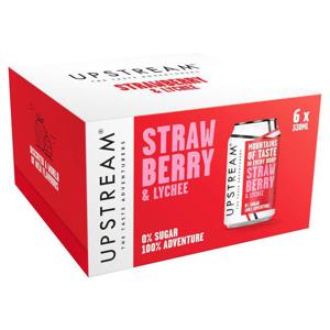 Upstream Strawberry & Lychee