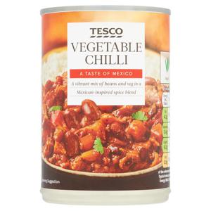 Tesco Vegetable Chilli 400G