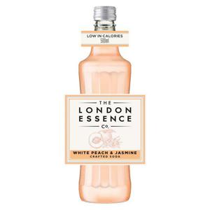 The London Essence Co. Peach & Jasmine Soda Bottle