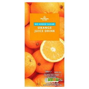 Morrisons No Added Sugar Orange Juce Drink