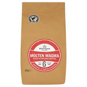 Morrisons Molten Magma Ground Coffee