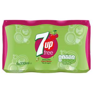 7Up Free Cherry 6 X 330Ml