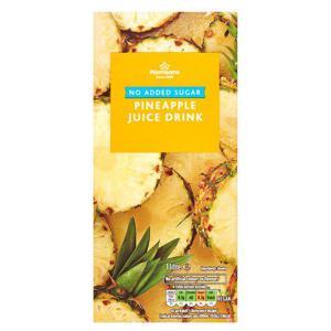 Morrisons No Added Sugar Pineapple Juice Drink