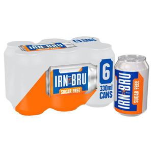 Irn-Bru Sugar Free Cans