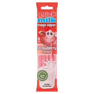 Quick Milk Strawberry Magic Sipper