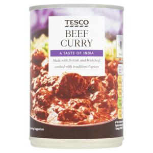 Tesco Beef Curry 400G