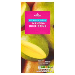 Morrisons No Added Sugar Mango Juice Drink