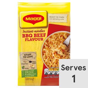 MAGGI 3 MINS Noodles BBQ BEEF FLAVOUR 59G