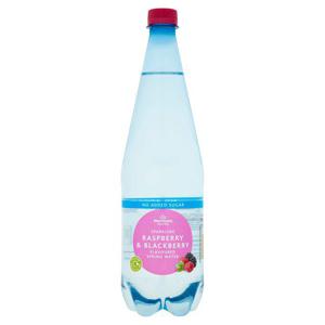 Morrisons No Added Sugar Sparkling Raspberry & Blackberry Spring Water