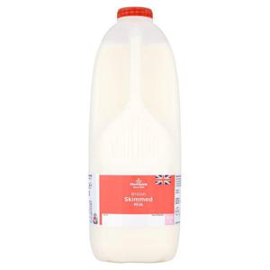 Morrisons British Skimmed Milk 4 Pints