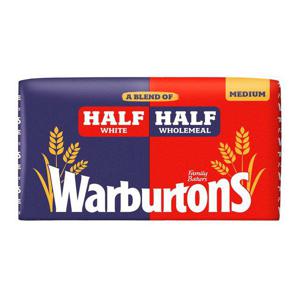 Warburtons Half And Half Medium Bread