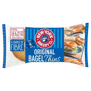 New York Bakery Co. Original Bagel Thins