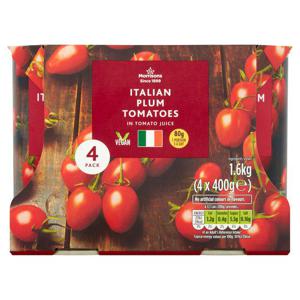 Morrisons Peeled Plum Tomatoes