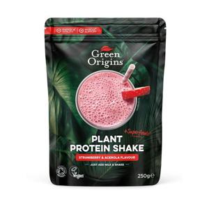 Green Origins Vegan Protein Shake, Strawberry & Acerola